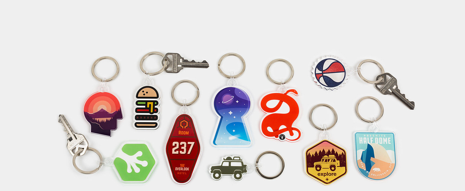Custom Keychain Printing Services in Doha, Qatar
